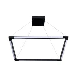 VONN LIGHTING VONN Atria VRC39104BL 24" Integrated LED ETL Certified Height Adjustable Square Chandelier, 180 Rotation Of Axes 22 VONN LIGHTING VONN Atria VRC39104BL 24" Integrated LED ETL Certified Height Adjustable Square Chandelier, 180 Rotation Of Axes -VONN LIGHTING VRC39104BL IMAGE WB2