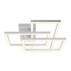 VONN LIGHTING VONN Radium VRCF49103WH 28" Integrated LED ETL Certified Ceiling Lighting Rectangular Semi Flush In White