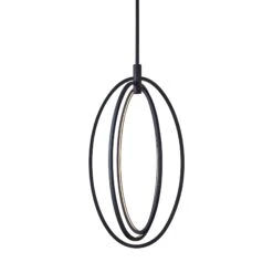 VONN LIGHTING VONN Radium VRP29013BL 15" ETL Certified Integrated LED Rotating Pendant With Height Adjustable Downrod