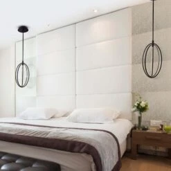 VONN LIGHTING VONN Radium VRP29013BL 15" ETL Certified Integrated LED Rotating Pendant With Height Adjustable Downrod -VONN LIGHTING VRP29013BL IMAGE 5