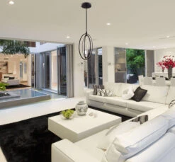 VONN LIGHTING VONN Radium VRP29013BL 15" ETL Certified Integrated LED Rotating Pendant With Height Adjustable Downrod -VONN LIGHTING VRP29013BL IMAGE 8