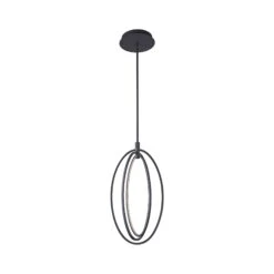 VONN LIGHTING VONN Radium VRP29013BL 15" ETL Certified Integrated LED Rotating Pendant With Height Adjustable Downrod -VONN LIGHTING VRP29013BL IMAGE WB1