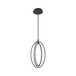VONN LIGHTING VONN Radium VRP29013BL 15" ETL Certified Integrated LED Rotating Pendant With Height Adjustable Downrod -VONN LIGHTING VRP29013BL IMAGE WB2