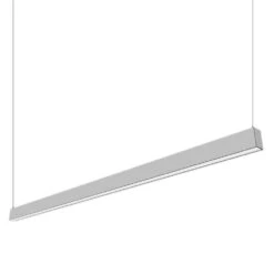 VONN LIGHTING VONN Slim VSL4D10035KAL 1.3" 4 FT LED Direct Downlight Suspended /Surface Mount Linear Lighting, 100-277V, 41W, 3500K, Aluminum