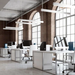 VONN LIGHTING VONN Slim VSL4D10035KAL 1.3" 4 FT LED Direct Downlight Suspended /Surface Mount Linear Lighting, 100-277V, 41W, 3500K, Aluminum -VONN LIGHTING VSL4D10035KAL IMAGE 3 1000X1000 b1bda37c 4903 4bbe 9cd2 8e710e81bfa6