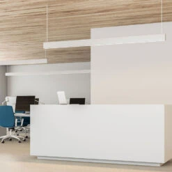 VONN LIGHTING VONN Slim VSL4D10035KAL 1.3" 4 FT LED Direct Downlight Suspended /Surface Mount Linear Lighting, 100-277V, 41W, 3500K, Aluminum -VONN LIGHTING VSL4D10035KAL IMAGE 4 1000X1000 e58263c3 5442 458e a47c e3866d5e01ed