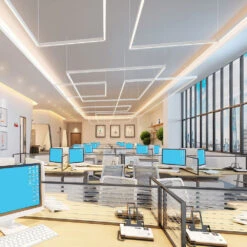 VONN LIGHTING VONN Slim VSL4D10035KAL 1.3" 4 FT LED Direct Downlight Suspended /Surface Mount Linear Lighting, 100-277V, 41W, 3500K, Aluminum -VONN LIGHTING VSL4D10035KAL IMAGE 5 1000X1000 15538454 12c2 44b6 80ca f4e85aa1b8ec