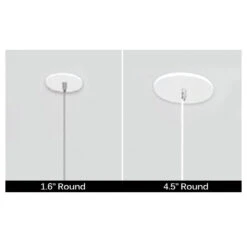VONN LIGHTING VONN Slim VSLDRY Linear Dry Ceiling Accessories, Pendant Mounting