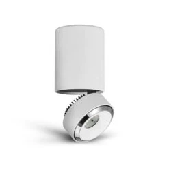 VONN LIGHTING VONN ORBIT VMCL000701A020WH 4.25" 1 LIGHT 100-277V LED SURFACE MOUNTED ADJUSTABLE DOWNLIGHT, ETL COMMERCIAL GRADE, White -VONN LIGHTING new VMCL000701A020WH 3