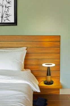 VONN LIGHTING VONN Silva VSRT6507BL 12" Height ETL Certified Integrated LED Table Lamp With Touch Sensor Dimming -VONN LIGHTING vsrt6507bl image 2