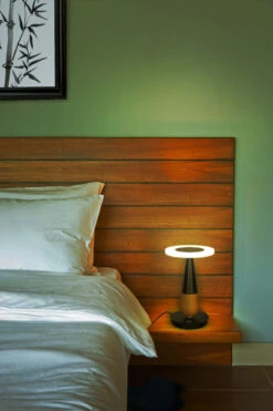 VONN LIGHTING VONN Silva VSRT6507BL 12" Height ETL Certified Integrated LED Table Lamp With Touch Sensor Dimming -VONN LIGHTING vsrt6507bl image 3